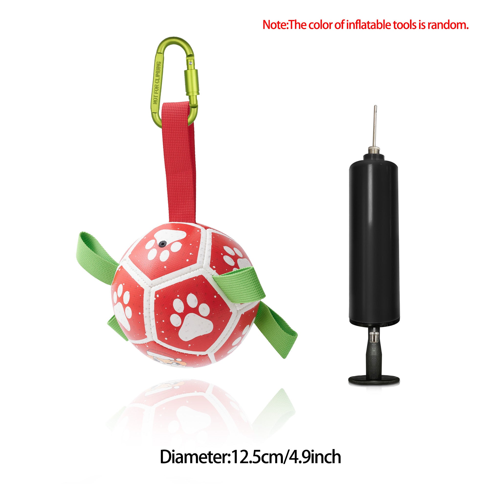 Interactive Dog Football Toy - Durable Soccer Ball for Dogs