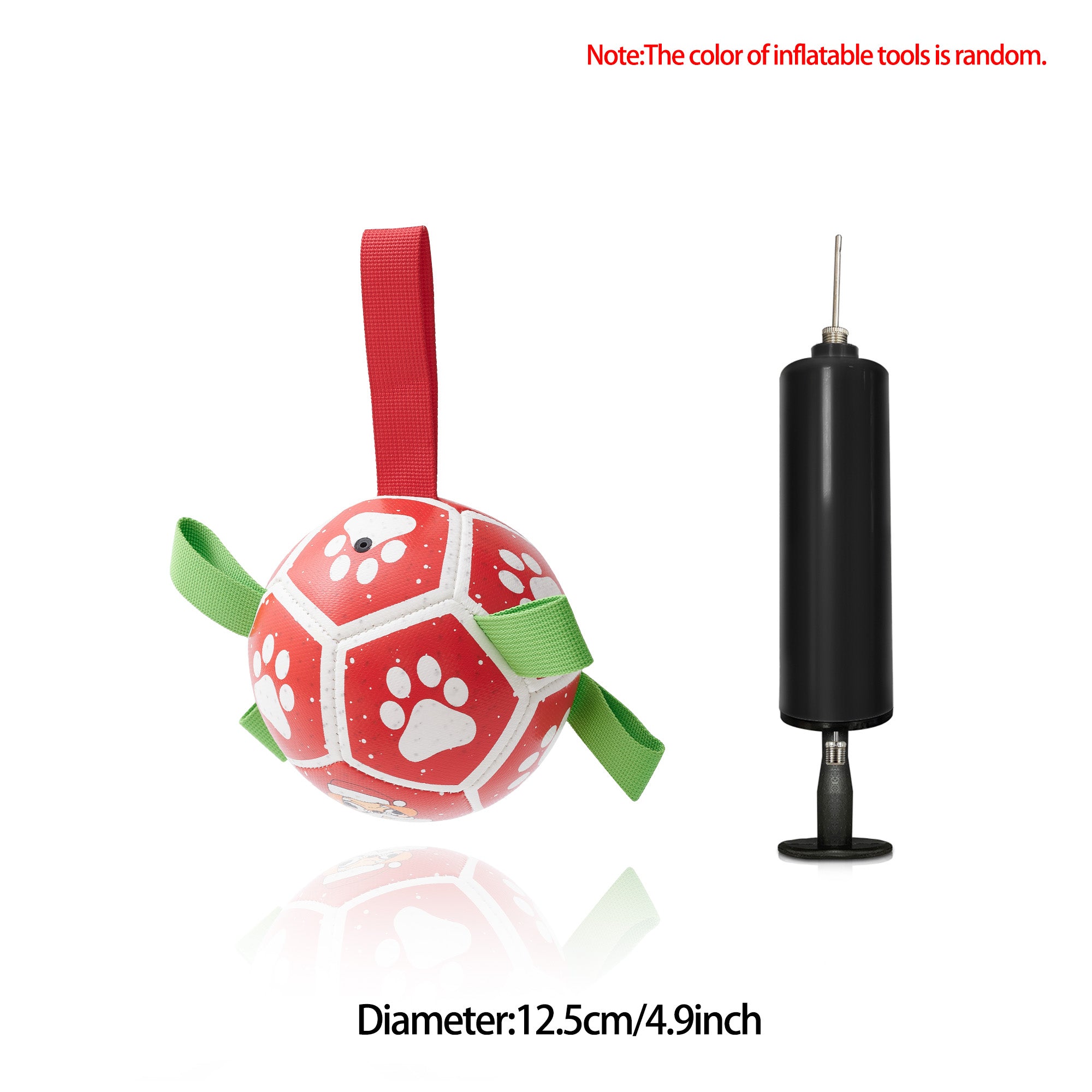 Interactive Dog Football Toy - Durable Soccer Ball for Dogs