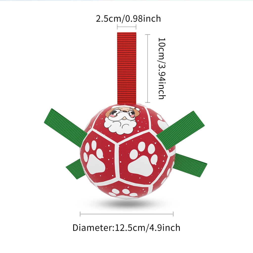 Interactive Dog Football Toy - Durable Soccer Ball for Dogs