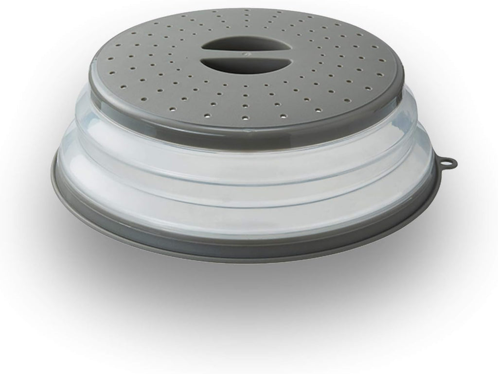 Microwave Splatter Cover - Vented Food Guard & Colander