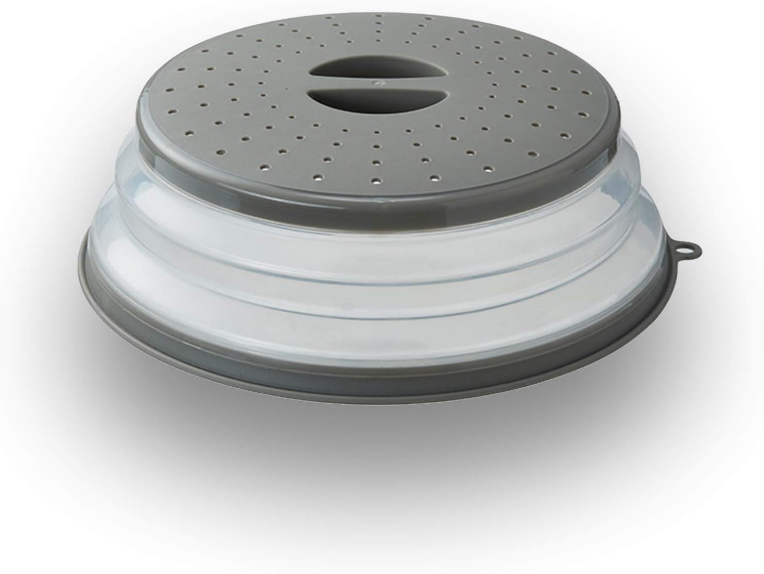 Microwave Splatter Cover - Vented Food Guard & Colander