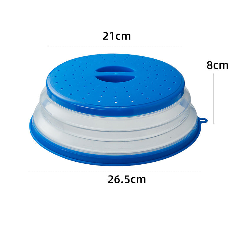 Microwave Splatter Cover - Vented Food Guard & Colander