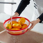 Microwave Splatter Cover - Vented Food Guard & Colander