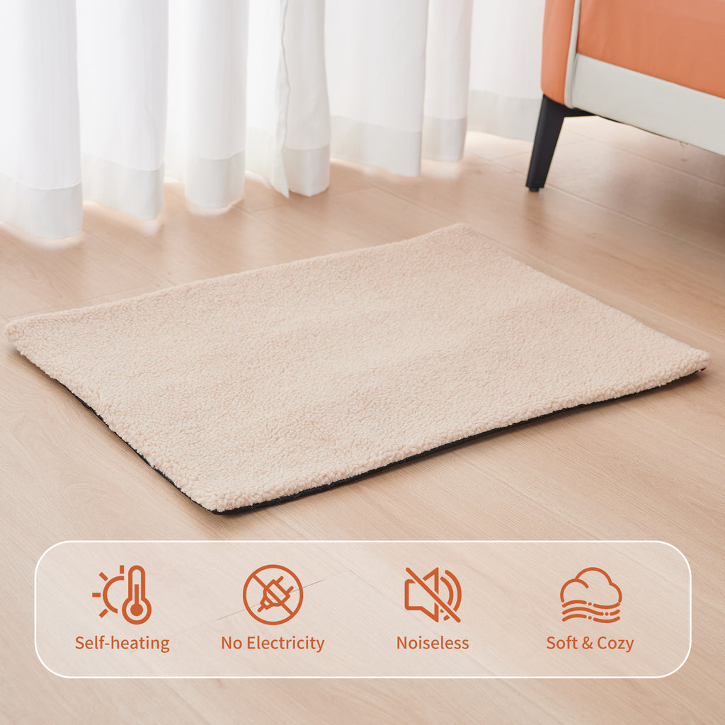 Self-Heating Pet Pad - Cozy Warming Mat for Cats & Dogs